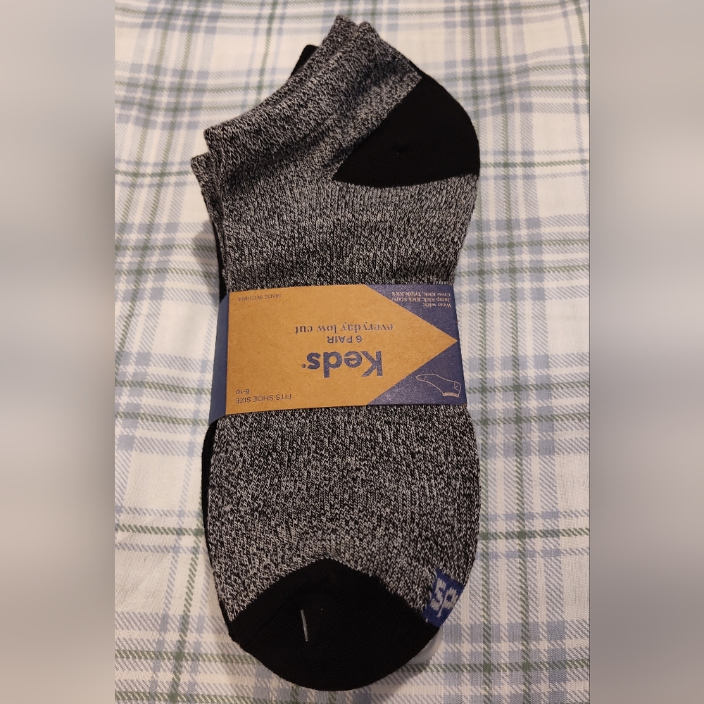 NWT! Keds Low-Cut Socks 6ct